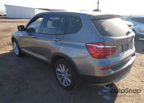 2013 BMW X3 xDrive28I из США, поврежденный, VIN 5UXWX9C51D0A14532
